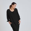 Black Clara Jumpsuit - GOTS Certified Organic Cotton and Linen