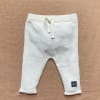 Natural White Fable Knit Jogger - kesäale
