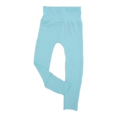 Sininen 2 in 1 leggings -Bold and Brights: Super soft bamboo leggings with integrated removable socks
