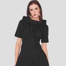 EYSA | Organic Cotton Dress in Black