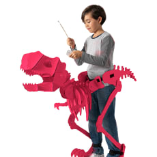 Punainen TRex Dinosuit: Make your own wearable T Rex! The Dinosaur construction toy that you wear and control.