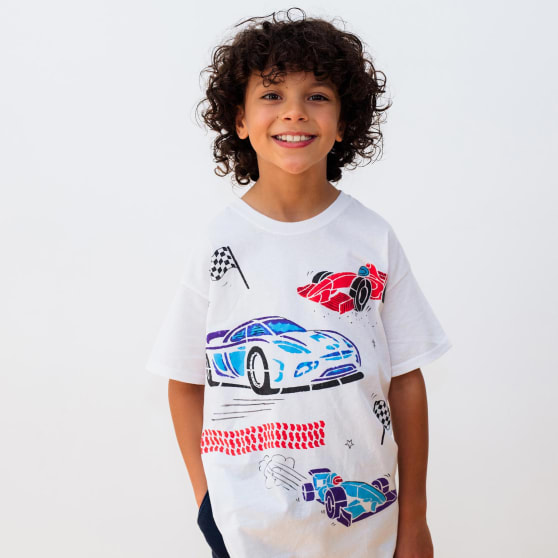 Racing and Sport Cars T-Shirt Painting Kit Box