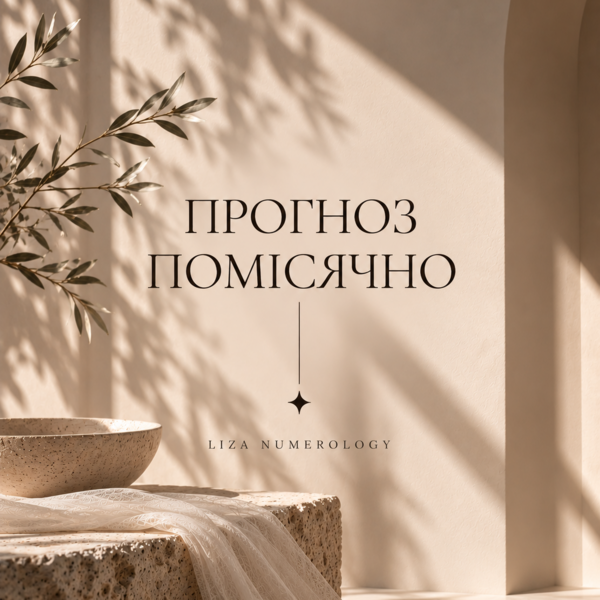 🌙 ПРОГНОЗ ПОМІСЯЧНО НА РІК