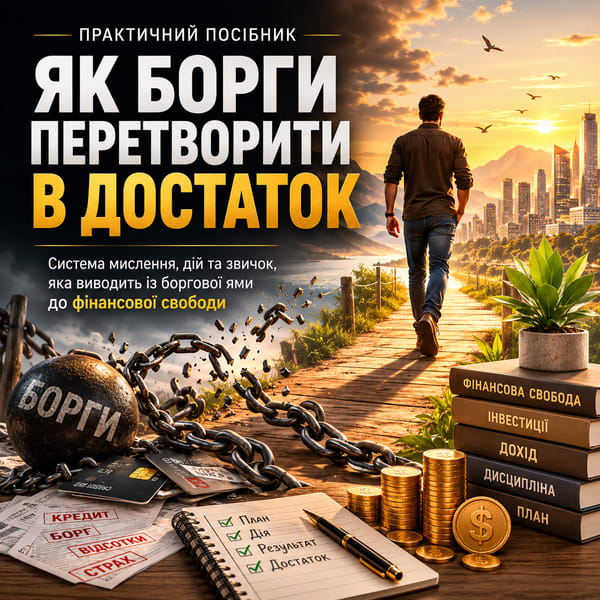 П Р А К Т И Ч Н И Й   П О С І Б Н И К ЯК БОРГИ ПЕРЕТВОРИТИ В ДОСТАТОК