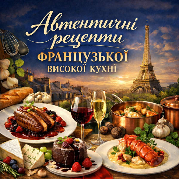 Автентичні рецепти французької високої кухні