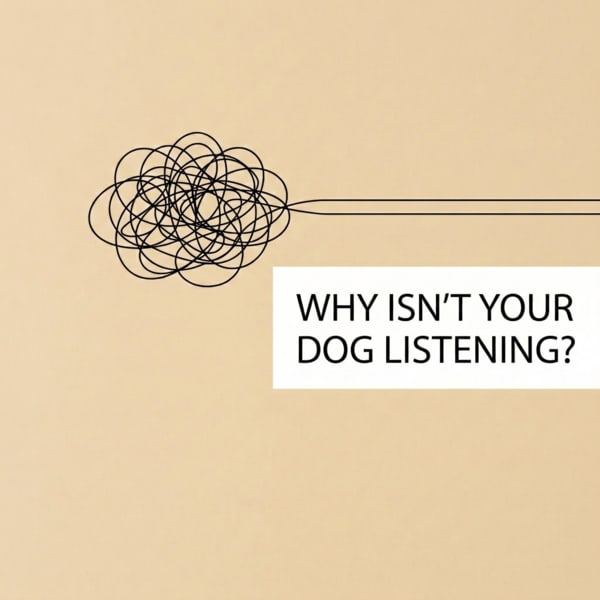 Why your dog won't listen?