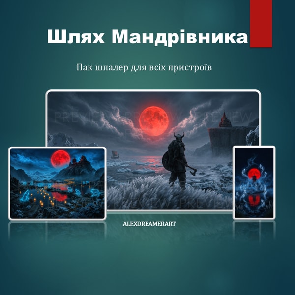 Шлях Мандрівника: Пак шпалер для всіх пристроїв (PC, Phone, Tablet)