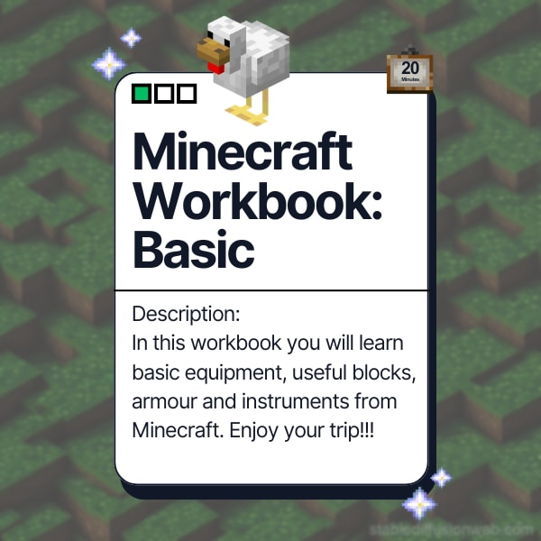 Minecraft Workbook: Basic