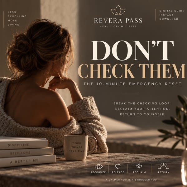 DON’T CHECK THEM — The 10-Minute Emergency Reset