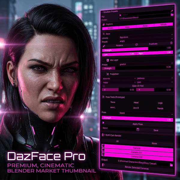 DazFace Pro — Character Toolkit
