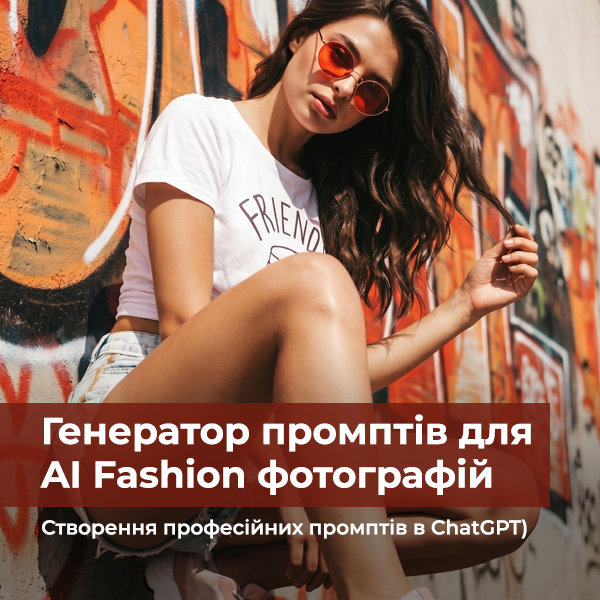 Генератор промптів для AI Fashion фотографій