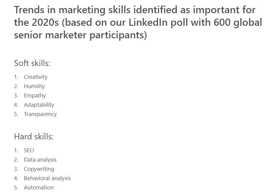 Tendencias Skills 2020 Microsoft