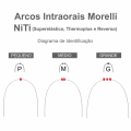 Arco Intraoral Superelastico Medio Niti Redondo (.014) 0,35Mm Ref: 50.70.012 - Morelli