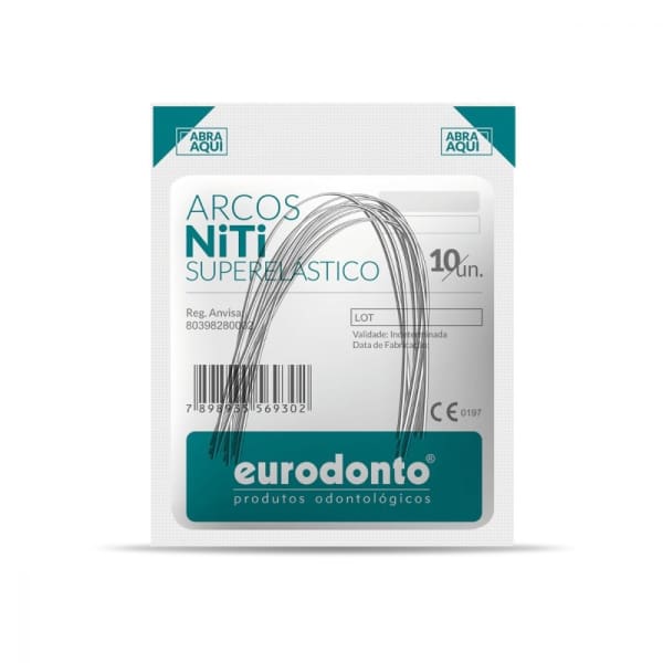 Arco Intraoral Superior Superelastico Niti Redondo (.018) Ref: 403-S - Eurodonto