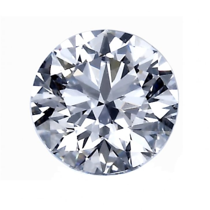 0.60 Carat F Color VVS1 Clarity Round Diamond Certified by GIA