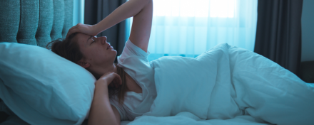 Innere Unruhe können Schlafstörungen auslösen.