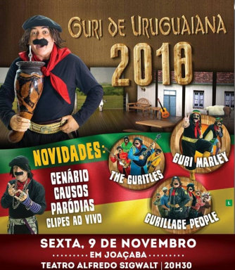 Tem ingresso Promocional para o Guri de Uruguaiana, em Joaçaba!