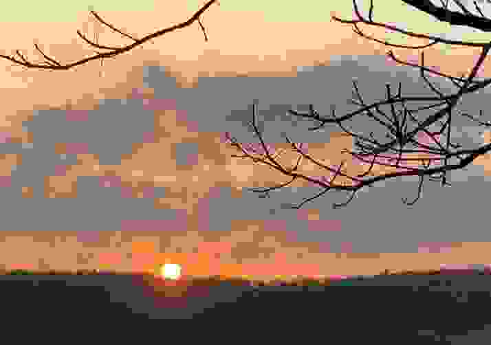 2020 Sunsets - January - Peace and Tranquility: Calm Before the Storm