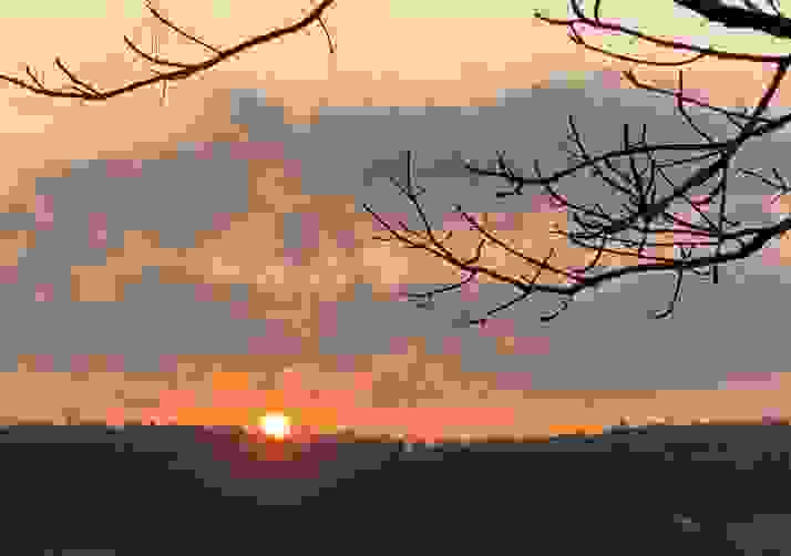 2020 Sunsets - January - Peace and Tranquility: Calm Before the Storm