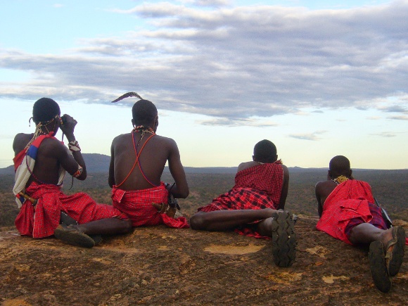 Samburu warriors