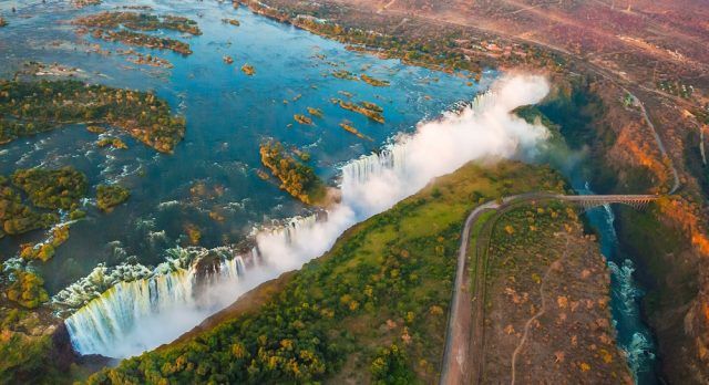 The awe-inspiring Victoria Falls