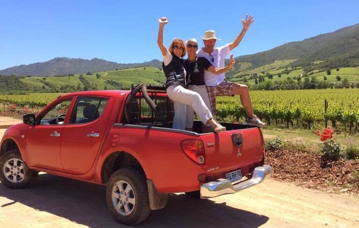 Our guests in South America