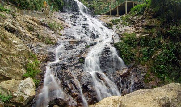 The Bac Wasserfall, Sapa in Vietnam