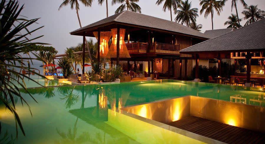 Outdoor area of Anantara Rasananda Koh Phangan Villas in Koh Phangan, Thailand