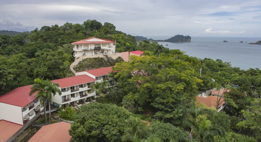 Exterior view of Parador Resort & Spa Hotel in Manuel Antonio, Costa Rica