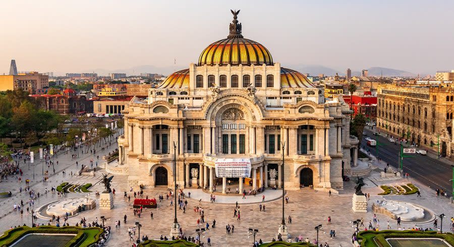 Enchanting Travels Mexico & Central America Tours Palacio De Bellas Artes Mexico City