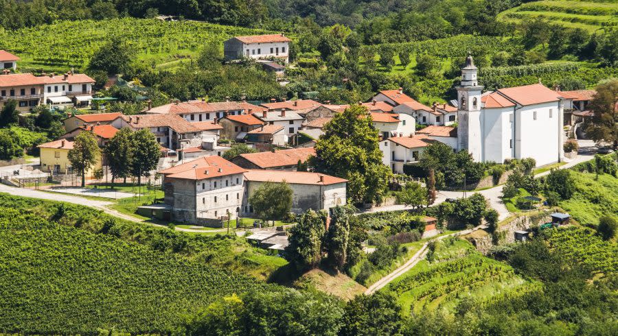 Villages at Goriska Brda - top 10 relaxing holiday destinations in europe