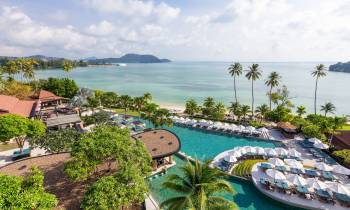 a resort near the water