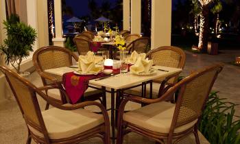 a dining room table