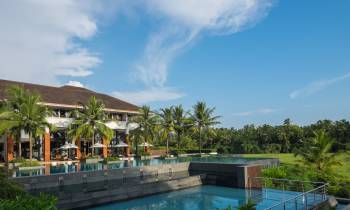 a resort near the water