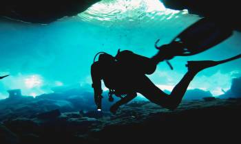 diving