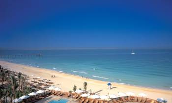 Swimming pool and beach