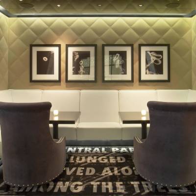 Coco Chanel Banquette in Bar Pleiades