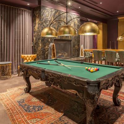 Billiards room