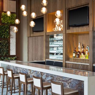 Lobby Bar and Vertical Garden