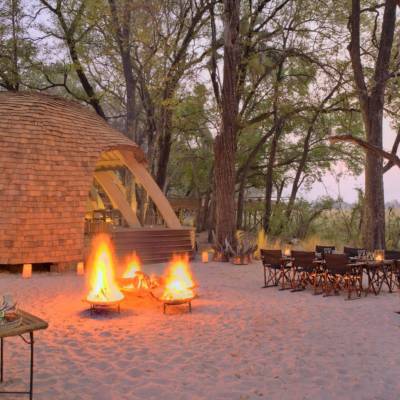 and beyond Sandibe Guest area Botswana