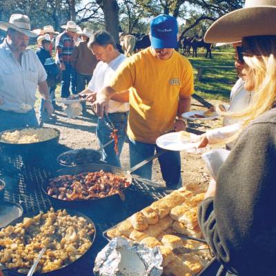 Cowboy cookout breakfast