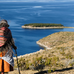 Lake Titicaca, Isla del Sol, Bolivia, South America