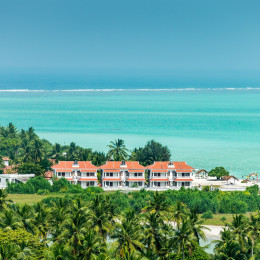Tropical resort at Minicoy in Lakshwadeep