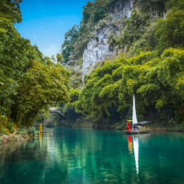 Enchanting Travels China Tours An ancient town at the Yangtze River, Guizhou China