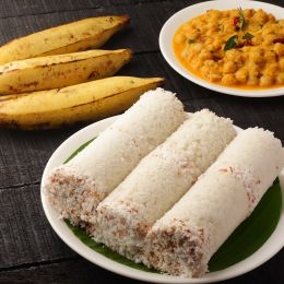 Puttu - A popular dish in Kerala