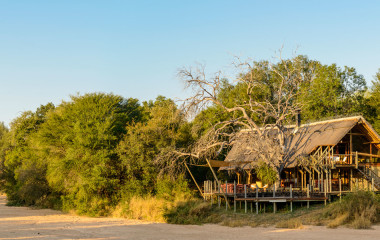 Exterior view of Rhino Post Safari Lodge, Kruger in South Africa
