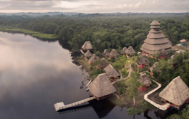 Enchanting Travels - Ecuador Reisen - Yasuni - Napo Wildlife Center - Ansicht von oben