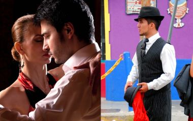 Tango dancers, Buenos Aires, Argentina, South America