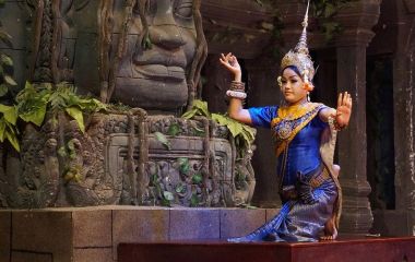 Traditional dancer, Cambodia, Asia