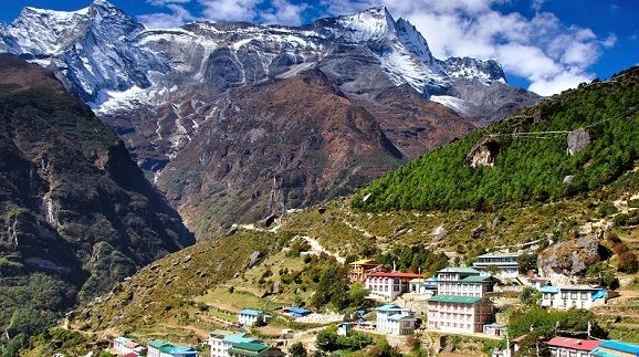 Berge von Shimla in Himalaja